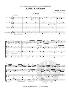 Canon and Gigue von Johann Pachelbel 