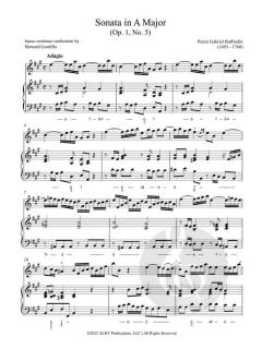 3 Sonatas from op. 1 (Nos. 3, 4 and 5) von Pierre-Gabriel Buffardin 