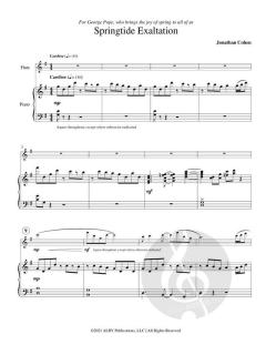 Springtide Exaltation von Jonathan Cohen 