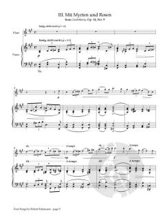 4 Songs von Robert Schumann 
