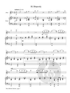 3 Melodic Sketches von Joseph P. Lieb 