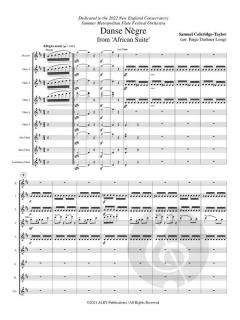 Danse Nègre von Samuel Coleridge-Taylor 
