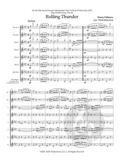 Rolling Thunder von Henry Fillmore 