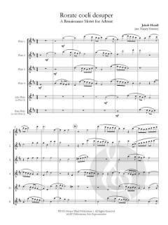 Rorate Coeli Desuper von Jacobus Handl 
