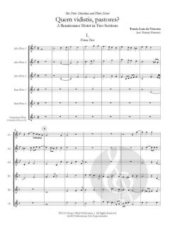 Quem vidistis, pastores? von Tomás Luis de Victoria 