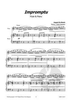 Impromptu von Auguste de Boeck 