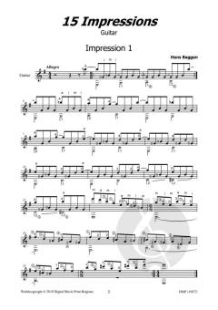 15 Impressions von Hans Baggen 