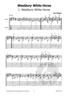 Westbury White Horse von Hans Baggen 