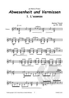 Abwesenheit und Vermissen von Gaetano Troccoli 