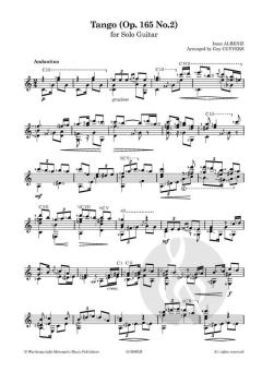 Tango von Isaac Albéniz 