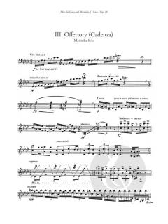 Marimba Mass von Paul J. Sifler 