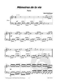 Mémoires de la vie von Jelle Deledicque 