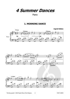4 Summer Dances von Ingrid Huetten 