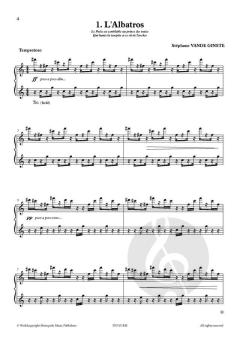 3 Poèmes musicaux sur des poésies de Charles Baudelaire von Stephane van de Ginste 