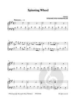 Spinning Wheel von Christa Steenhuyse-Vandevelde 
