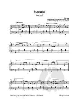 Mazurka in g moll von Christa Steenhuyse-Vandevelde 