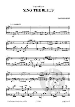 Sing the Blues von Karel van Marcke 