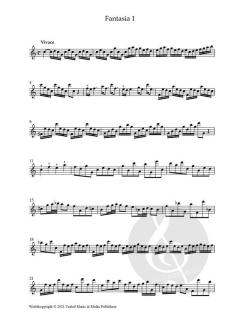 12 Fantasias von Georg Philipp Telemann 