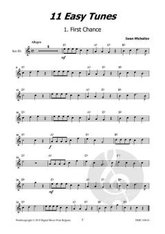 11 Easy Tunes von Iwan Michailov 