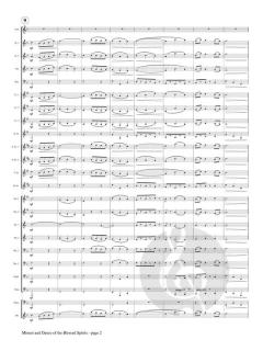 Minuet and Dance of the Blessed Spirits von Christoph Willibald Gluck 