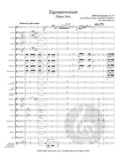 Zigeunerweisen von Pablo de Sarasate 