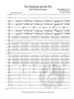 The Elephant and the Fly von Henri Adrien Louis Kling 