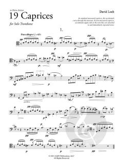 19 Caprices von David Loeb 
