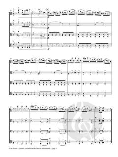Quartet in the form of a Sonata Movement von Carl Bohm 