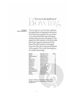 The not-so-boring Book of Bowing 
