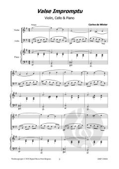 Valse Impromptu von Carine de Winter 
