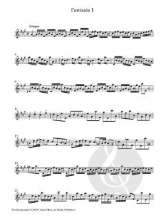 12 Fantasias von Georg Philipp Telemann 