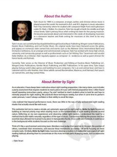 Better By Sight - Conductor Score von Tyler Arcari 