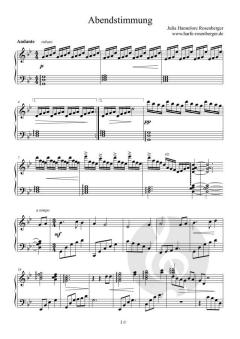 Abendstimmung von Julia Hannelore Rosenberger (Download) 