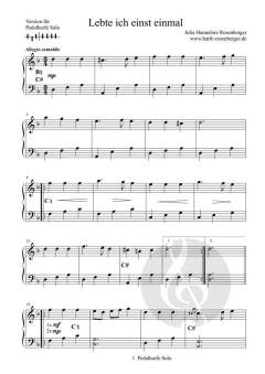 Lebte ich einst einmal von Julia Hannelore Rosenberger (Download) 