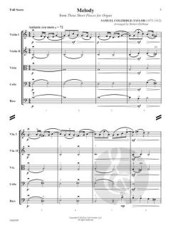 Melody  von Samuel Coleridge-Taylor 