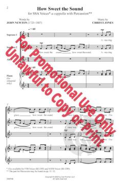 How Sweet the Sound  von Christi Jones 