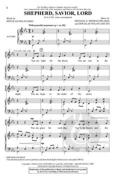 Shepherd, Savior, Lord von Douglas Nolan 