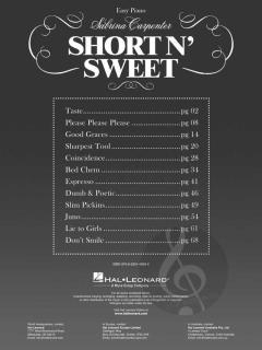 Short N' Sweet von Sabrina Carpenter 