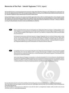 Memories of the Past von Satoshi Yagisawa 