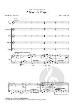 A Scottish Prayer von Paul Mealor 