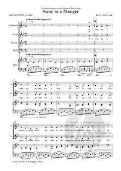 Away in a Manger von Paul Mealor 