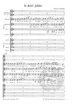 In dulci jubilo von Samuel Scheidt 