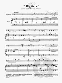 7 Bagatellen von Siegfried Borris 