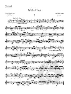 6 Trios op. 35 Band 1 von Luigi Boccherini 