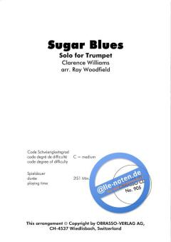 Sugar Blues von Clarence Williams 