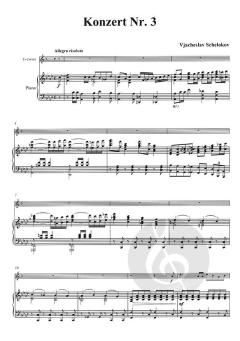 Konzert Nr. 3 von Vjacheslav Schelokov 