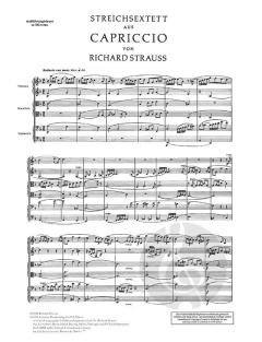 Streichsextett aus der Oper "Capriccio" op. 85 (Vorspiel) von Richard Strauss 