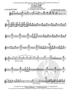 Galop From 'The Comedians' von Dmitri Kabalewski 