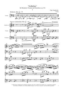 Erdbeben (Hephaistos) op. 91b (2014) von Olga Magidenko 