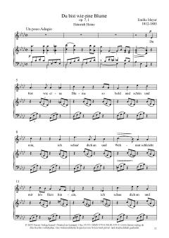 Du bist wie eine Blume. von Emilie Mayer 